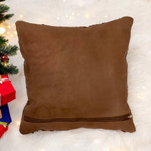 Load image into Gallery viewer, Handcrafted Paiche Fish Leather Cushion - Sustainable Home
Decor