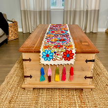 Load image into Gallery viewer, Hand Embroidered Table Runner-Killay