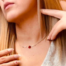 Load image into Gallery viewer, Nazca Infinity Sterling Silver Heartbeat Necklace | Peruvian Good Luck Charm