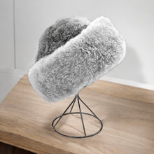 Load image into Gallery viewer, Authentic  Russian Style Alpaca Fur Hat - 100% Baby Alpaca Fur - Luxury Winter Wear