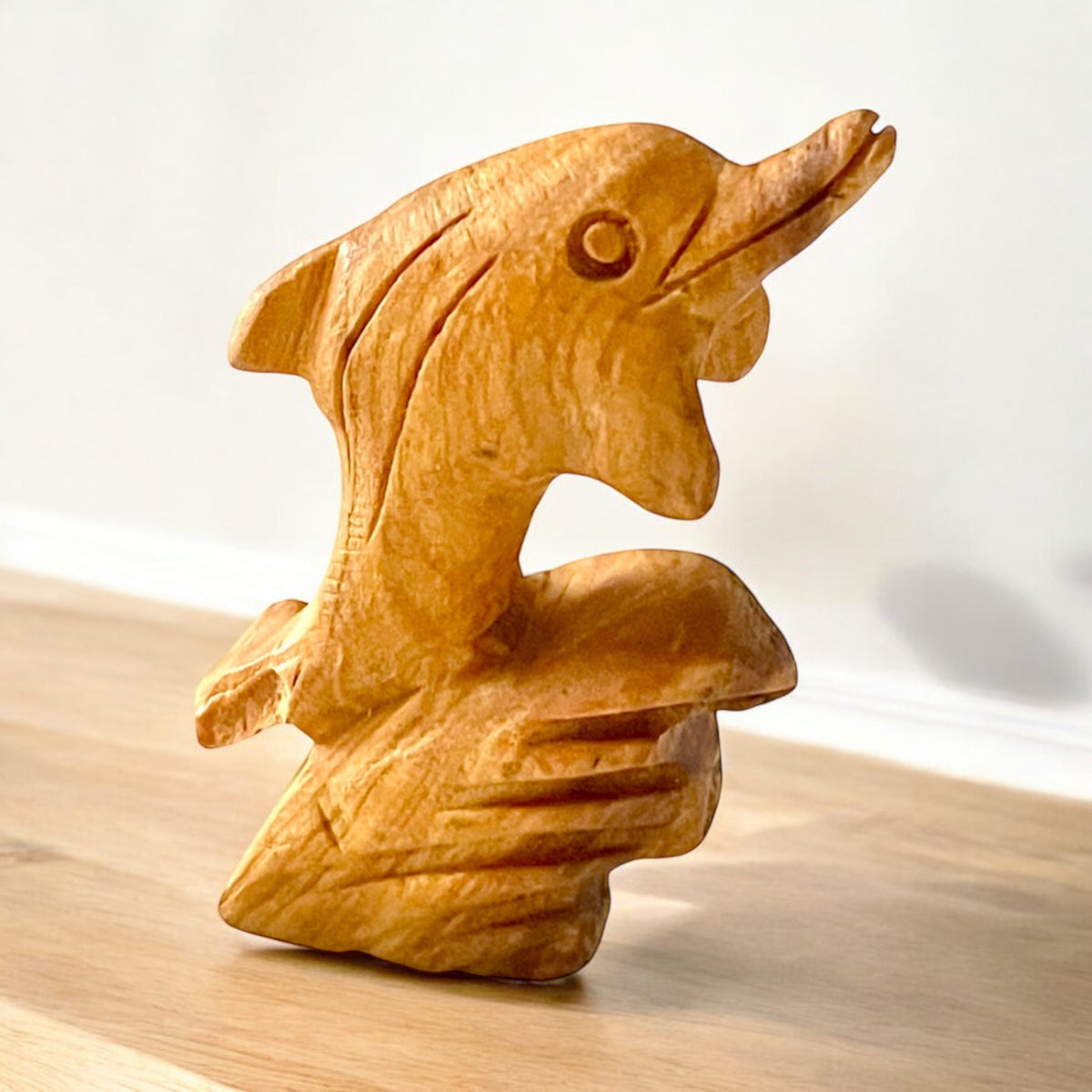 Handcrafted Dolphin Totem | Made from Ethically Sourced Palo Santo