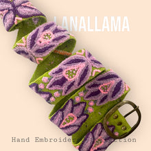 Load image into Gallery viewer, Hand Embroidered Peruvians Belts - Artisan Crafted & Unique Fashion Accessories