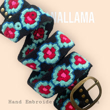 Load image into Gallery viewer, Hand Embroidered Peruvians Belts - Artisan Crafted & Unique Fashion Accessories