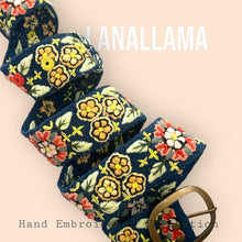 Load image into Gallery viewer, Hand Embroidered Peruvians Belts - Artisan Crafted & Unique Fashion Accessories