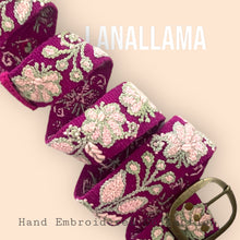 Load image into Gallery viewer, Hand Embroidered Peruvians Belts - Artisan Crafted & Unique Fashion Accessories