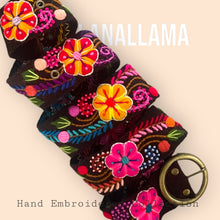 Load image into Gallery viewer, Hand Embroidered Peruvians Belts - Artisan Crafted & Unique Fashion Accessories