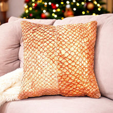 Load image into Gallery viewer, Handcrafted Paiche Fish Leather Cushion - Sustainable Home
Decor