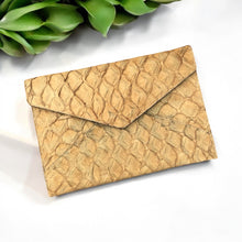 Load image into Gallery viewer, Handcrafted Paiche Fish Leather Clutch | Sustainable & Unique