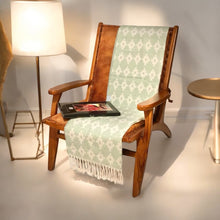 Load image into Gallery viewer, Andean Cross Alpaca Throw Blanket - Luxurious Eco-Friendly Home Decor