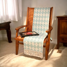 Load image into Gallery viewer, Andean Cross Alpaca Throw Blanket - Luxurious Eco-Friendly Home Decor