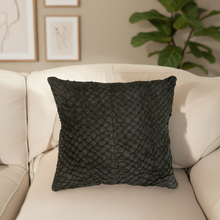 Load image into Gallery viewer, Handcrafted Paiche Fish Leather Cushion - Sustainable Home
Decor