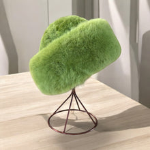 Load image into Gallery viewer, Authentic  Russian Style Alpaca Fur Hat - 100% Baby Alpaca Fur - Luxury Winter Wear