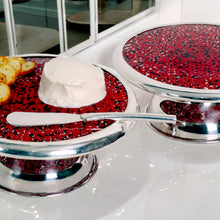 Load image into Gallery viewer, Handmade Huayruro Serving Dish With Spreader Knife - Handmade Decor