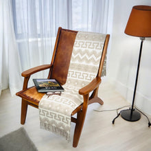 Load image into Gallery viewer, Nazca Reversible Alpaca Throw Blanket - Luxury Two-Sided Design