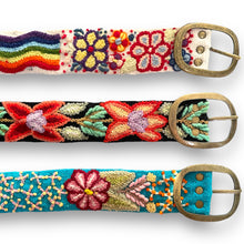 Load image into Gallery viewer, Hand Embroidered Peruvians Belts - Artisan Crafted & Unique Fashion Accessories