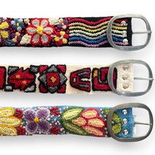 Load image into Gallery viewer, Hand Embroidered Peruvians Belts - Artisan Crafted & Unique Fashion Accessories
