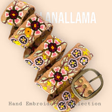 Load image into Gallery viewer, Hand Embroidered Peruvians Belts - Artisan Crafted & Unique Fashion Accessories
