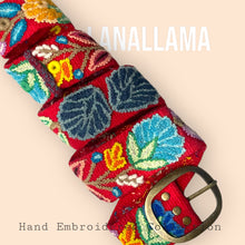 Load image into Gallery viewer, Hand Embroidered Peruvians Belts - Artisan Crafted & Unique Fashion Accessories