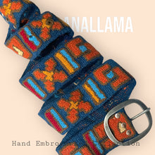 Load image into Gallery viewer, Hand Embroidered Peruvians Belts - Artisan Crafted & Unique Fashion Accessories