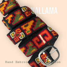 Load image into Gallery viewer, Hand Embroidered Peruvians Belts - Artisan Crafted & Unique Fashion Accessories
