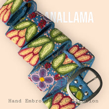 Load image into Gallery viewer, Hand Embroidered Peruvians Belts - Artisan Crafted & Unique Fashion Accessories