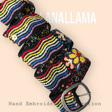 Load image into Gallery viewer, Hand Embroidered Peruvians Belts - Artisan Crafted & Unique Fashion Accessories