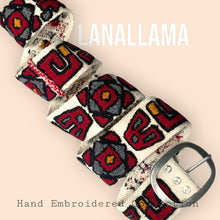 Load image into Gallery viewer, Hand Embroidered Peruvians Belts - Artisan Crafted & Unique Fashion Accessories