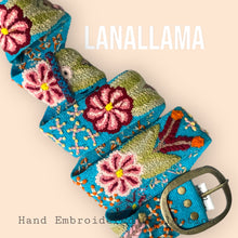 Load image into Gallery viewer, Hand Embroidered Peruvians Belts - Artisan Crafted & Unique Fashion Accessories