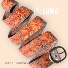 Load image into Gallery viewer, Hand Embroidered Peruvians Belts - Artisan Crafted & Unique Fashion Accessories