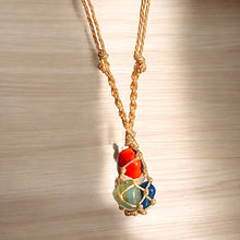 Load image into Gallery viewer, Adjustable Crystal Necklace | Handmade with Natural Gemstones | Perfect for Everyday Wear & Healing Energy