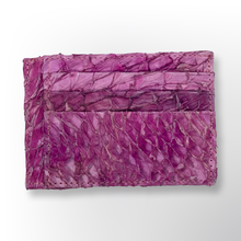 Load image into Gallery viewer, Genuine Fish Leather Minimalist Card Wallet - Paiche