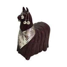 Load image into Gallery viewer, Hand Carved Wooden Figurine-Alpaca