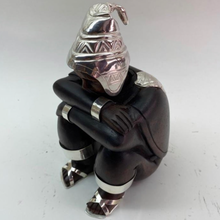 Load image into Gallery viewer, Hand Carved Wooden Figurine-Large Sitting Boy