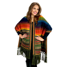 Load image into Gallery viewer, Multicolor Alpaca Shawl
