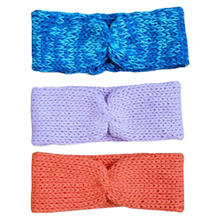 Load image into Gallery viewer, Alpaca Knit Twisted Headbands Pili