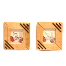 Load image into Gallery viewer, Set of 2 Cherry Handcrafted Photo Frame