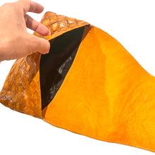 Load image into Gallery viewer, Sustainable Eco-Friendly
Handcrafted Pirarucu Fish Skin Clutch