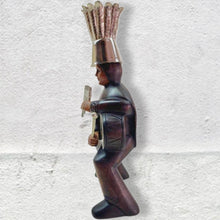 Load image into Gallery viewer, Hand Carved Wooden Figurine-Sikuri Musician