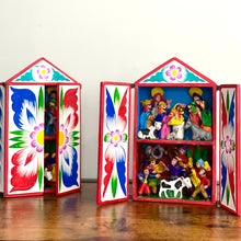 Load image into Gallery viewer, Peruvian Retablo-Small Nativity Scene