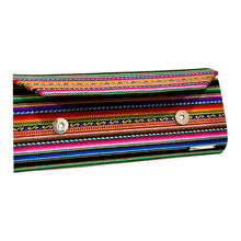 Load image into Gallery viewer, Clutch Bag-Peruvian Manta Loom