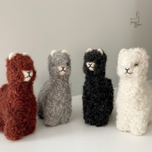 Load image into Gallery viewer, Hand-Tufted -Mini Huacaya Alpaca
