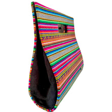 Load image into Gallery viewer, Handle Clutch Bag-Peruvian Manta Loom