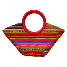 Load image into Gallery viewer, Small Tote Bag-Peruvian Manta Loom
