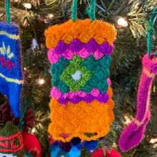 Load image into Gallery viewer, Hand Knitted Christmas Ornaments - Scarves