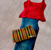 Load image into Gallery viewer, Small Clutch Bag-Peruvian Manta Loom