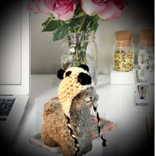 Load image into Gallery viewer, luxurious Mini Stuffed Toy - Panda Chullo Hat