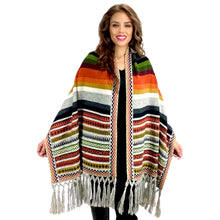 Load image into Gallery viewer, Multicolor Alpaca Shawl