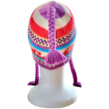Load image into Gallery viewer, Kids Alpaca Chullo Hat