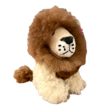 Load image into Gallery viewer, Sitting Lion Stuffed Animal
