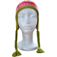 Load image into Gallery viewer, Kids Alpaca Chullo Hat